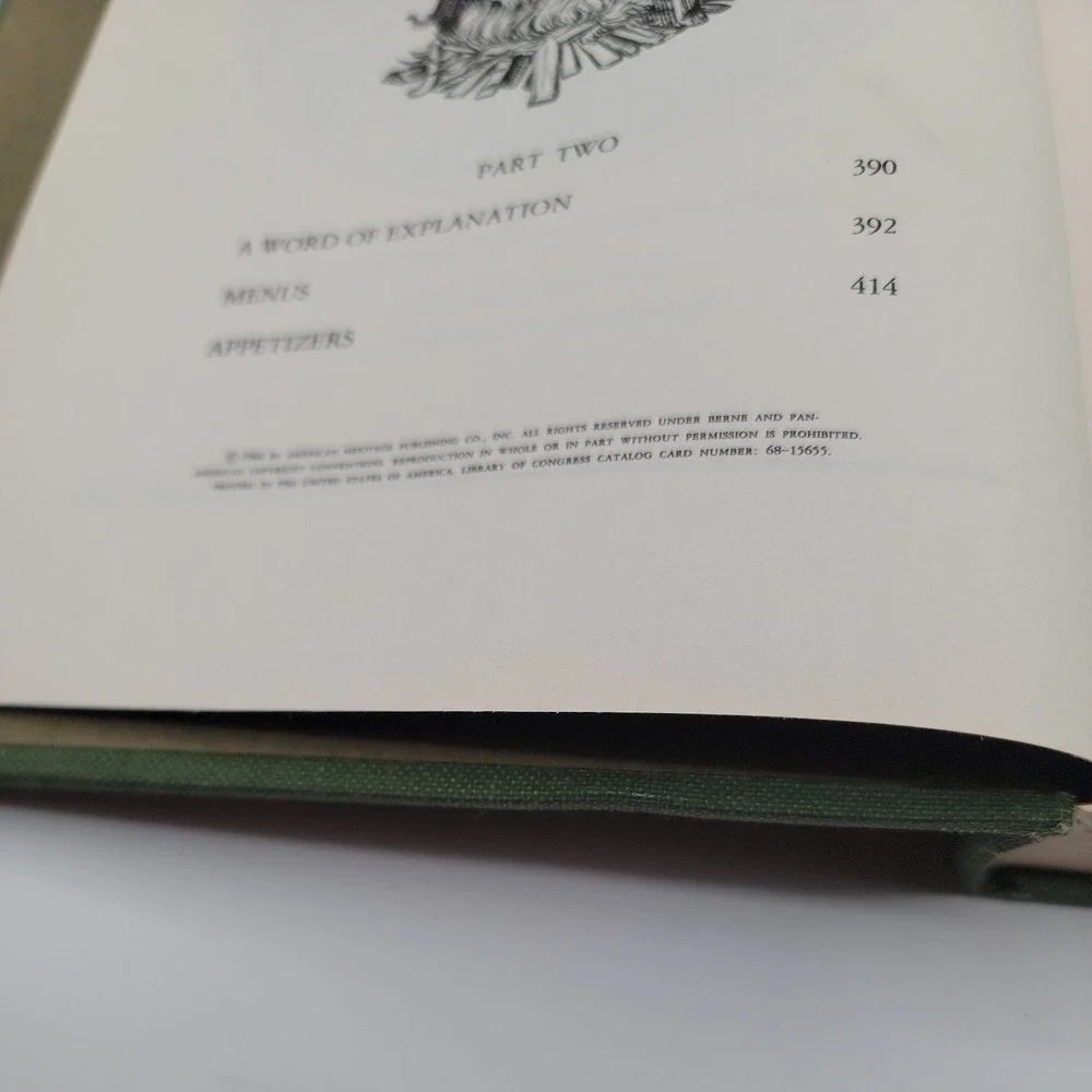 William Harlan Hale The Horizon Cookbook 2-Volume Hardcover 1968 Slipcase Good